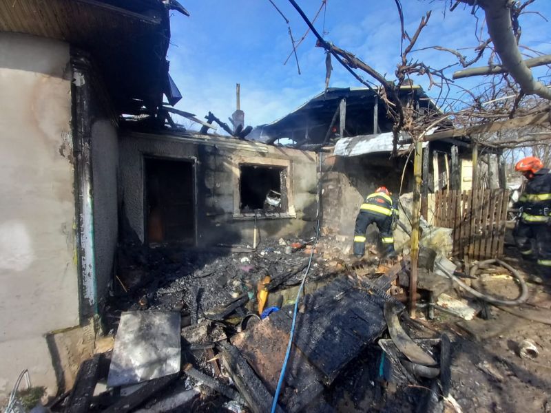 FOTO. Neamț. 3 incendii de sezon într-o singură zi