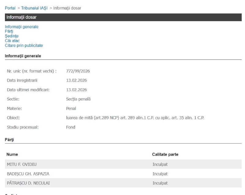 Iași. Medic cardiolog judecat pentru luare de mită