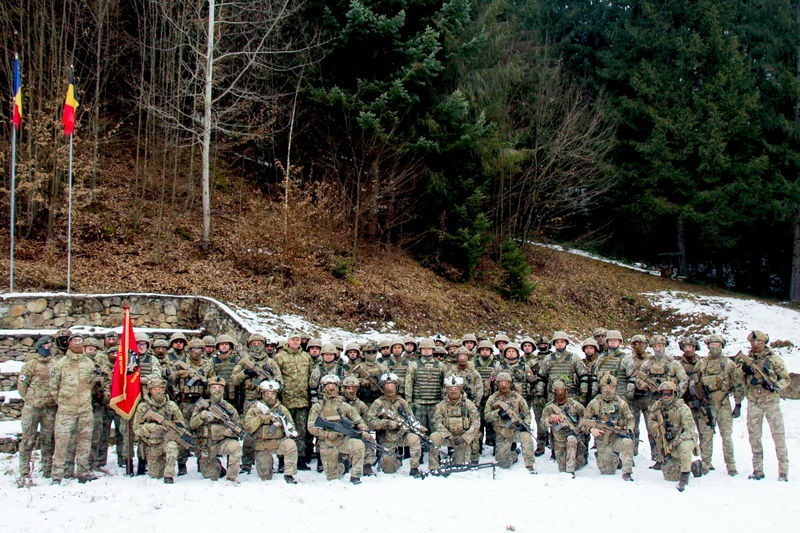 FOTO. Neamț. Antrenament militar româno-belgian în Munții Tarcău: o săptămână de instrucție în teren dificil