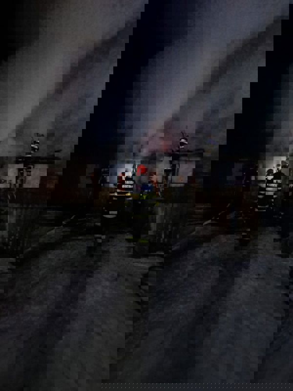 FOTO. Suceava. Persoană decedată într-un incendiu