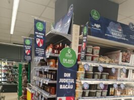 „De aici, de aproape”: Produsele din județul Bacău au un stand propriu în magazinul Carrefour din Moinești