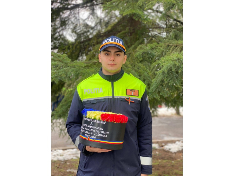 33 de elevi de la școli de agenți își fac stagiul de practică la IPJ Neamț