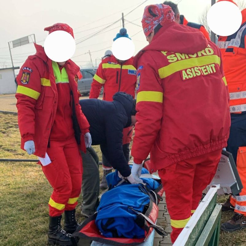 Neamț | Pacientă de 86 de ani, preluată de urgență și transferată cu elicopterul SMURD la Iași