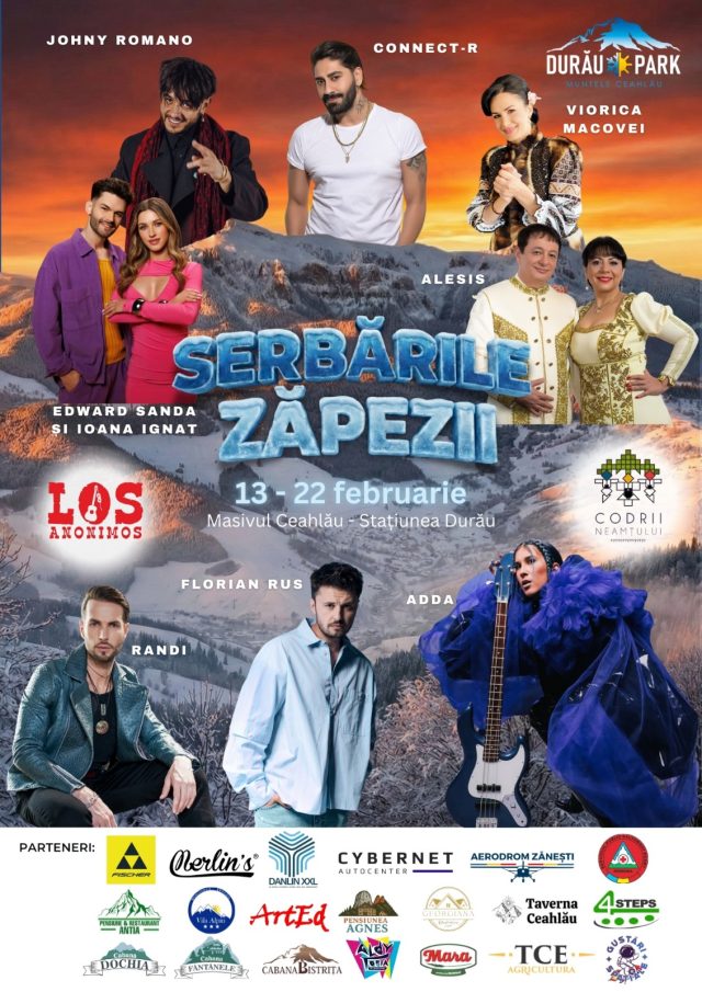 Durău Park găzduiește „Serbările Zăpezii” – ediția a V-a, între 13 și 22 februarie 2026