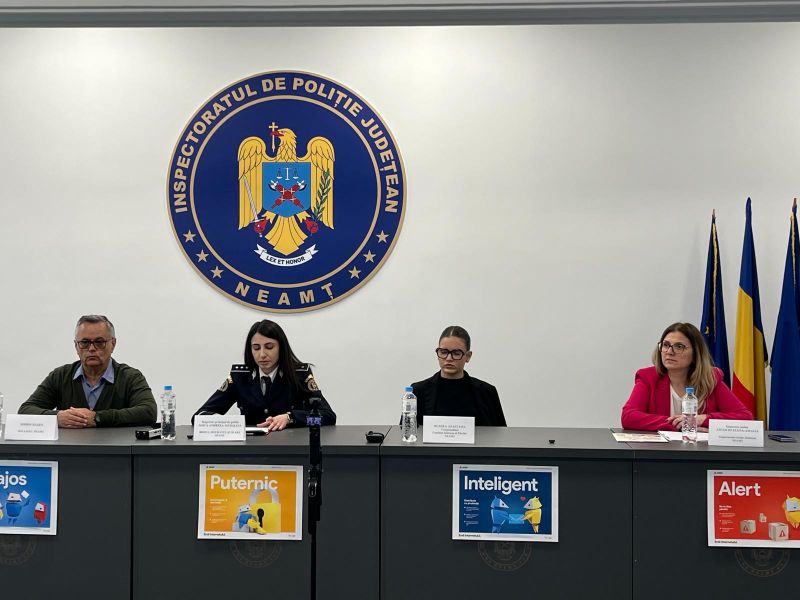 Conferință la IPJ Neamț despre siguranța în școli. Caz de bullying semnalat chiar într-o grădiniță