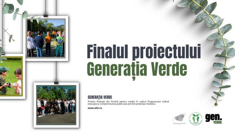 Final de proiect Generația Verde: peste 600 de copii din Broșteni și Borca au transformat educația de mediu prin fotografie, artă și tehnologie