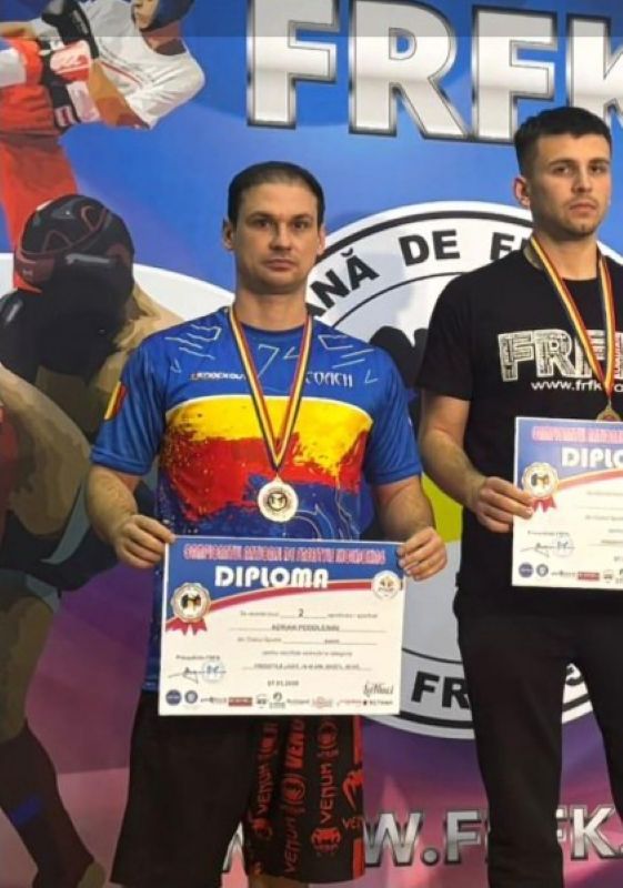 Polițist nemțean vicecampion național la Freestyle Kickboxing