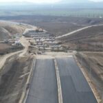 VIDEO. Imagini de la lucrările șantierul A7, sectorul Răcăciuni-Bacău