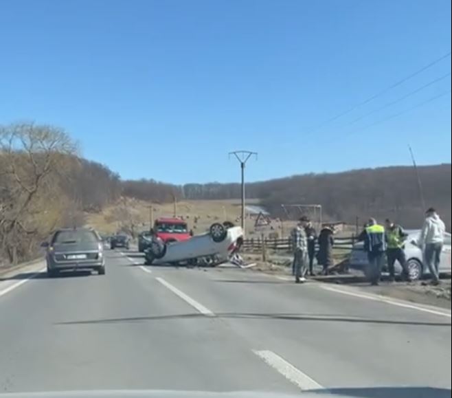 VIDEO. Accident pe DN11 între Onești și Bacău