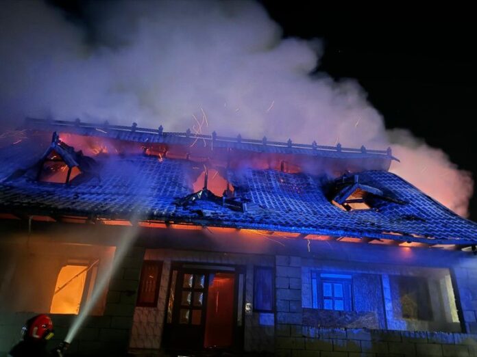 incendiu darmanesti