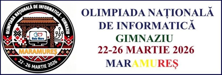 Elevii care vor reprezenta județul Neamț la Olimpiada Națională de Informatică