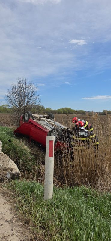 Neamț. Accident rutier în comuna Dulcești