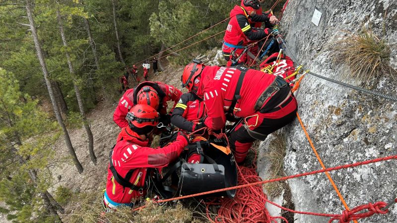 Intervenție Salvamont în Cheile Bicazului