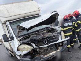 Vaslui. Accident pe centura Bârlad cu șase autoturisme implicate