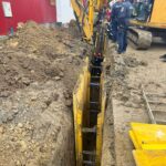 Bacău. Bărbat mort după ce a fost prins sub un mal de pământ surpat