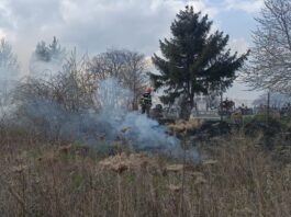 Botoșani Morminte în flăcări la cimitirul Schitului Orășeni