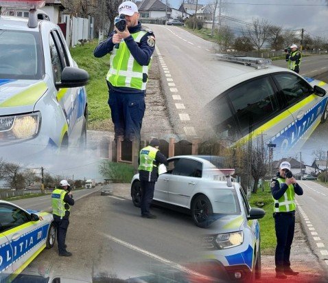 Speed Marathon în Neamț. Controale 24 de ore pentru depistarea șoferilor care depășesc viteza_