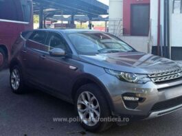 Iași. Autoturism de 118.000 de lei, căutat de autoritățile din Marea Britanie, găsit la Sculeni