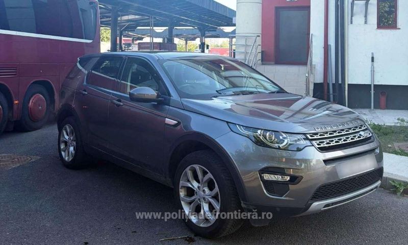 Iași. Autoturism de 118.000 de lei, căutat de autoritățile din Marea Britanie, găsit la Sculeni