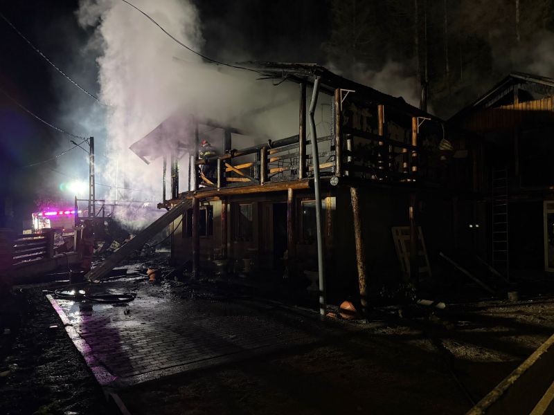 Suceava. Incendiu la Mănăstirea Brădățel
