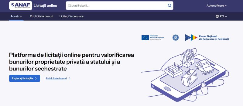 Cumperi de la ANAF și primești acasă: livrare prin curier pentru bunurile adjudecate