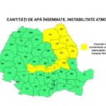 Moldova sub cod galben de ploi însemnate cantitativ