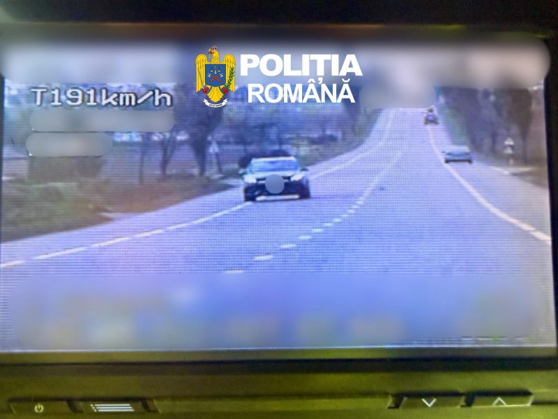 Viteză extremă pe E85: șofer de 70 de ani, prins cu 191 km/h în zona Sascut