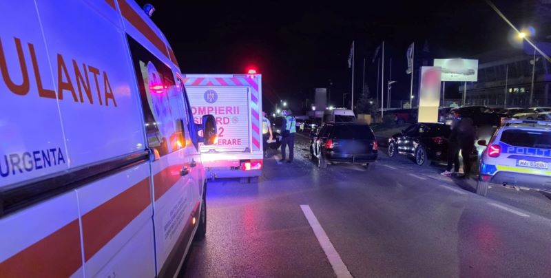 Suceava. Accident cu doi răniți în centrul municipiului 1 Suceava. Accident cu doi răniți în centrul municipiului