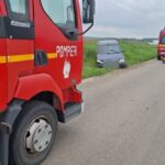 FOTO. Accident mortal în Boghicea. Șofer găsit fără viață într-un autoturism ieșit de pe carosabil