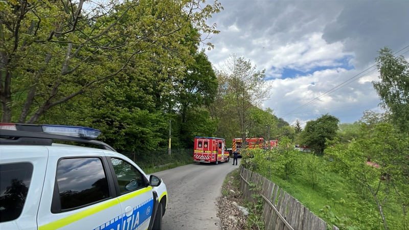 Incendiu în zona La Caiace din Piatra Neamț