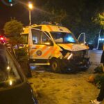 Accident la Câmpulung Moldovenesc în care a fost implicată și o ambulanță