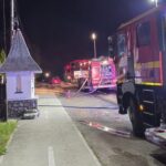 Incendiu puternic la Dobreni: o gospodărie distrusă după șase ore de intervenție a pompierilor