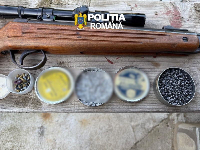 Suceava. 38 de percheziții într-un dosar de braconaj cinegetic – au fost confiscate 11 arme și sute de cartușe