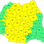 Cod portocaliu de furtună pentru regiunea Nord Est