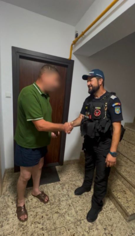 Gest de profesionalism și spirit civic al unui jandarm de la Gruparea de Jandarmi Mobilă Bacău