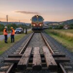 Suceava. A fost găsită persoana care a pus traverse de lemn pe calea ferată – bărbatul a fost internat la psihiatrie