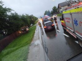 Bacău. Accident pe E85 – o persoană a fost rănită