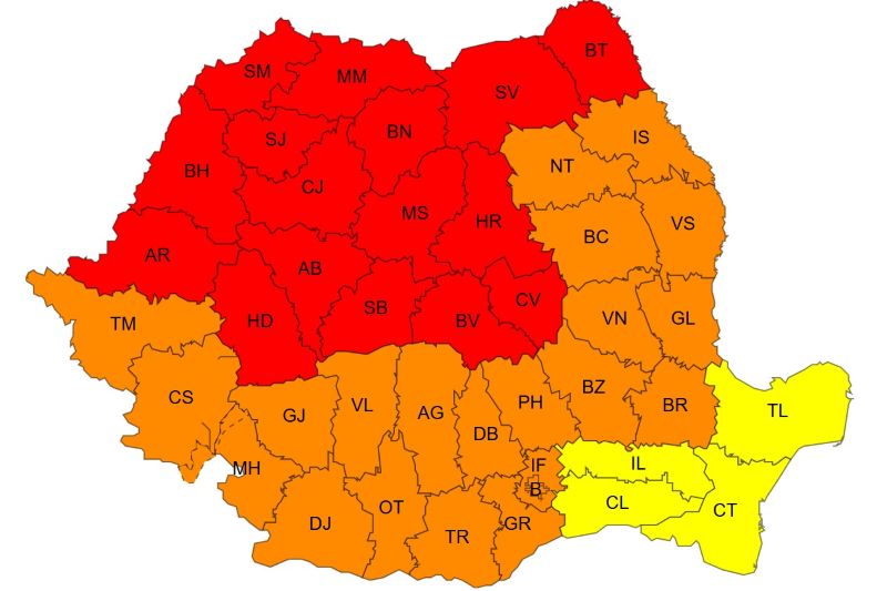 Cod roșu de caniculă în Moldova – se vor înregistra temperaturi de până la 40 grade Celsius la umbră