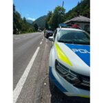 FOTO. Razie a polițiștilor pe DN 15. Ce au descoperit cadrele de la Serviciul Rutier