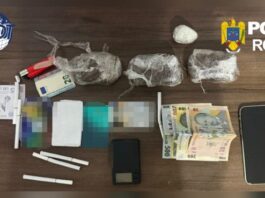 Vaslui. Flagrant cu droguri – un tânăr a fost reținut