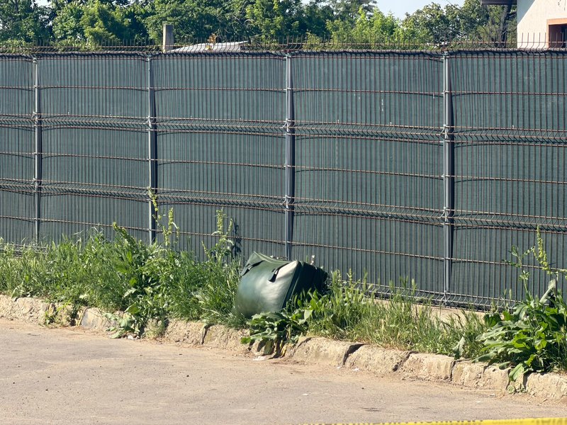 Botoșani Colet suspect în apropierea sediului Jandarmeriei