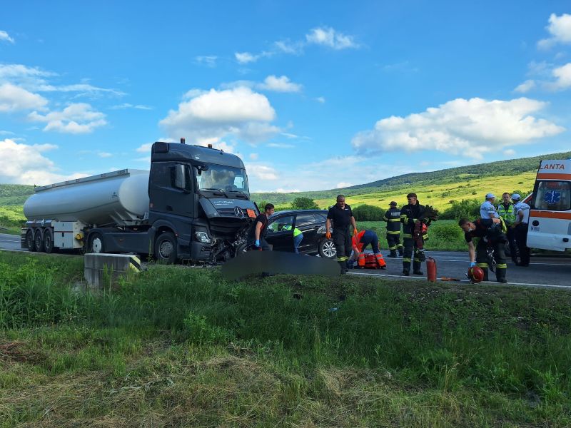 Vaslui. Accident mortal pe DE 581