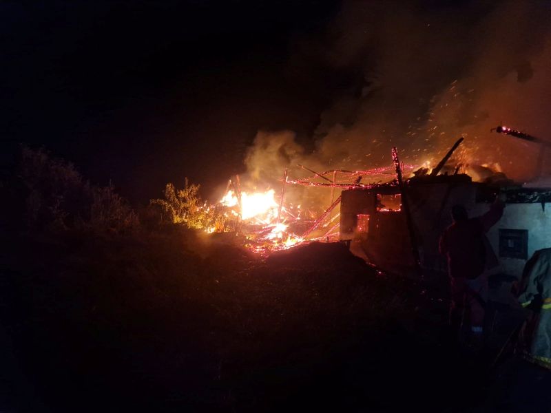 Suceava. Incendiu devastator în localitatea Mușenița