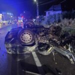 Suceava. Tânăr rănit după ce a intrat cu mașina într-un cap de pod