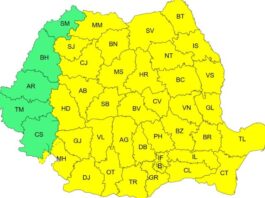 Știre actualizată. Atenționare cod galben de furtuni și vijelii în Moldova