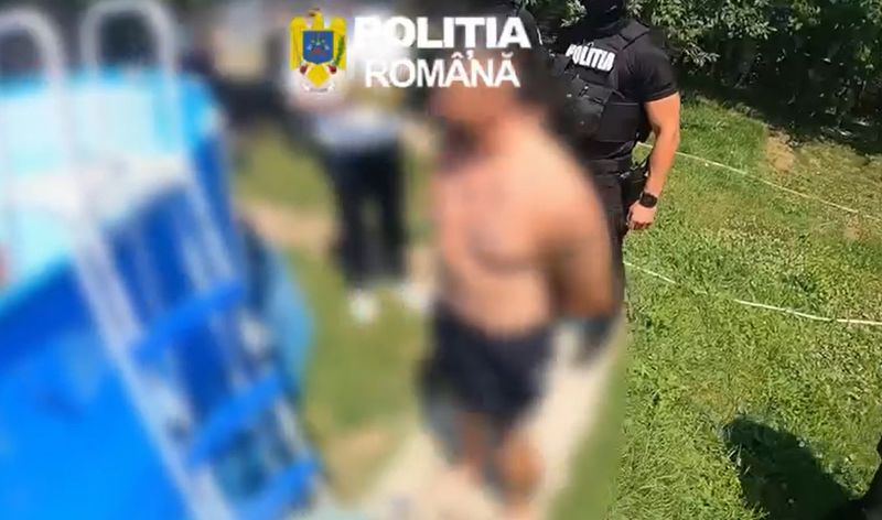 Urmărit internațional pentru zeci de infracțiuni în Franța, prins de polițiști în Bacău