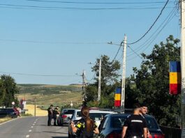 FOTO. Vitezoman lăsat fără permis pentru 2 luni. Polițiștii l-au depistat în timpul unei acțiuni în trafic