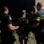 VIDEO. Bărbat reținut după ce și-ar fi agresat fratele și concubina, apoi a încălcat ordinul de protecție