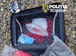 FOTO. Suspect de trafic internațional de droguri arestat la Bacău