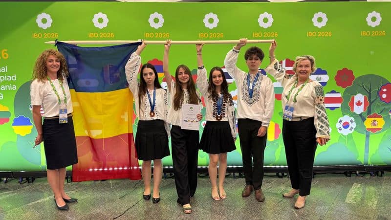 FOTO. Bronz și Premiul Special pentru elevi din Iași și Suceava la Olimpiada Internațională de Biologie 2026